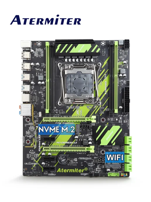 Atermiter X99 Материнская плата комплект xeon E5 2682v4 64 ГБ (4x16Gb), 64 ГБ, фото 2