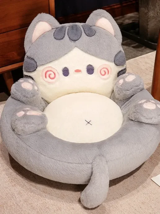 кровать кот для людей большая 50*35cm, белый, фото 8