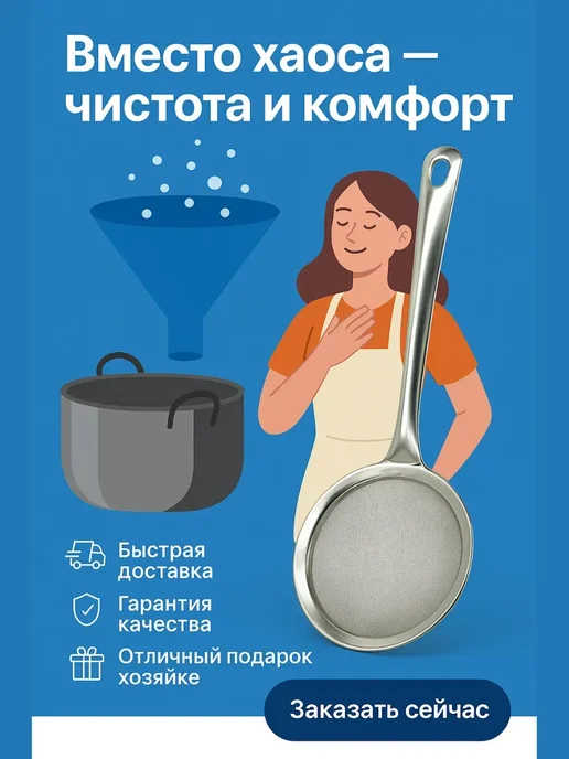 БиКей Кухонное сито, серый, фото 4