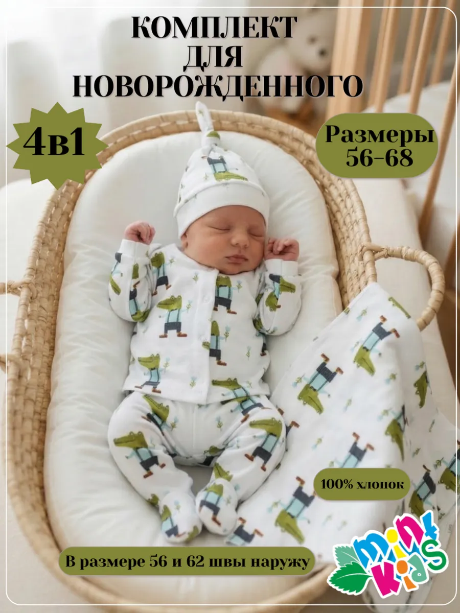 Комплект для новорожденного на выписку