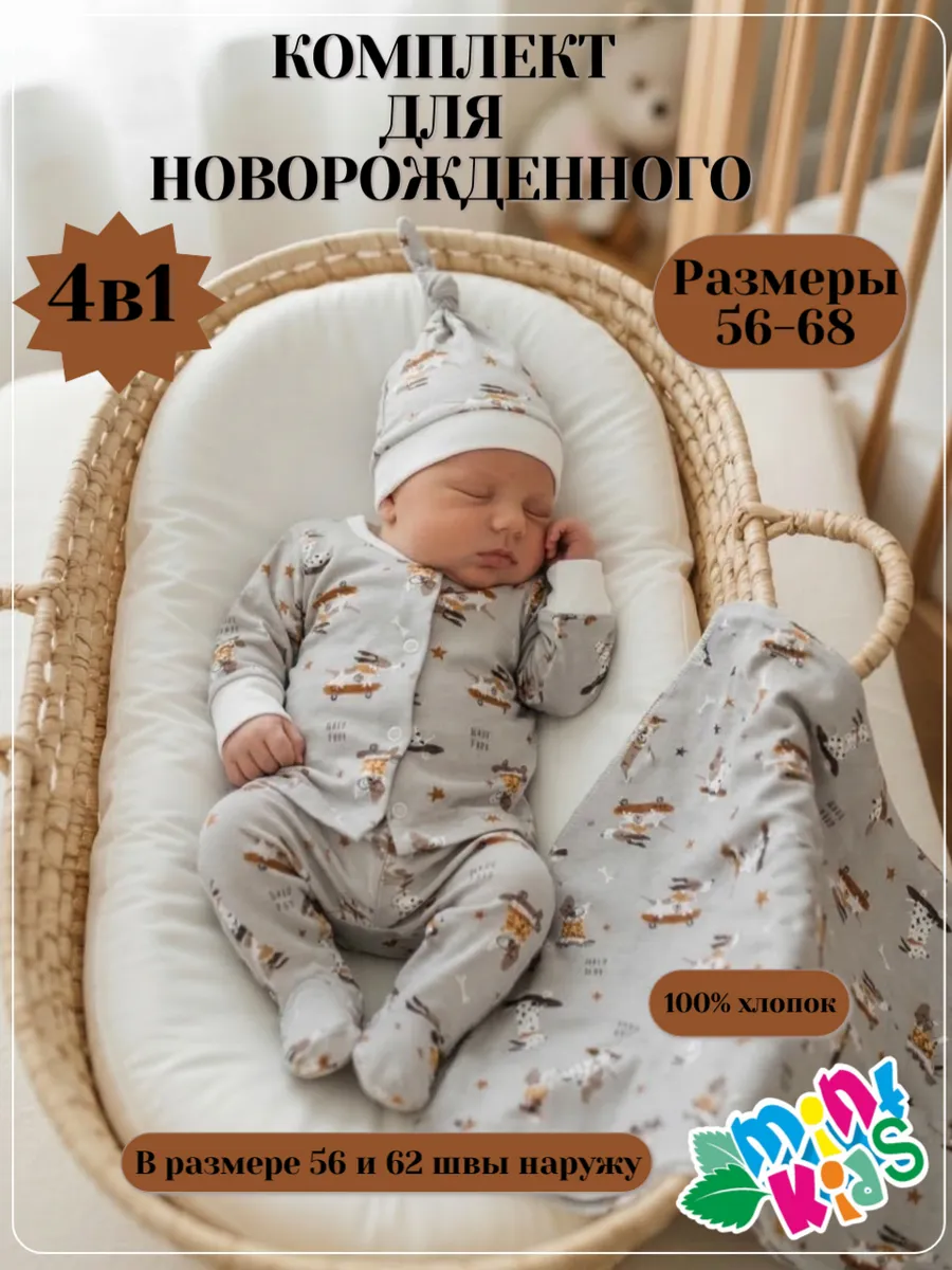 Комплект для новорожденного на выписку