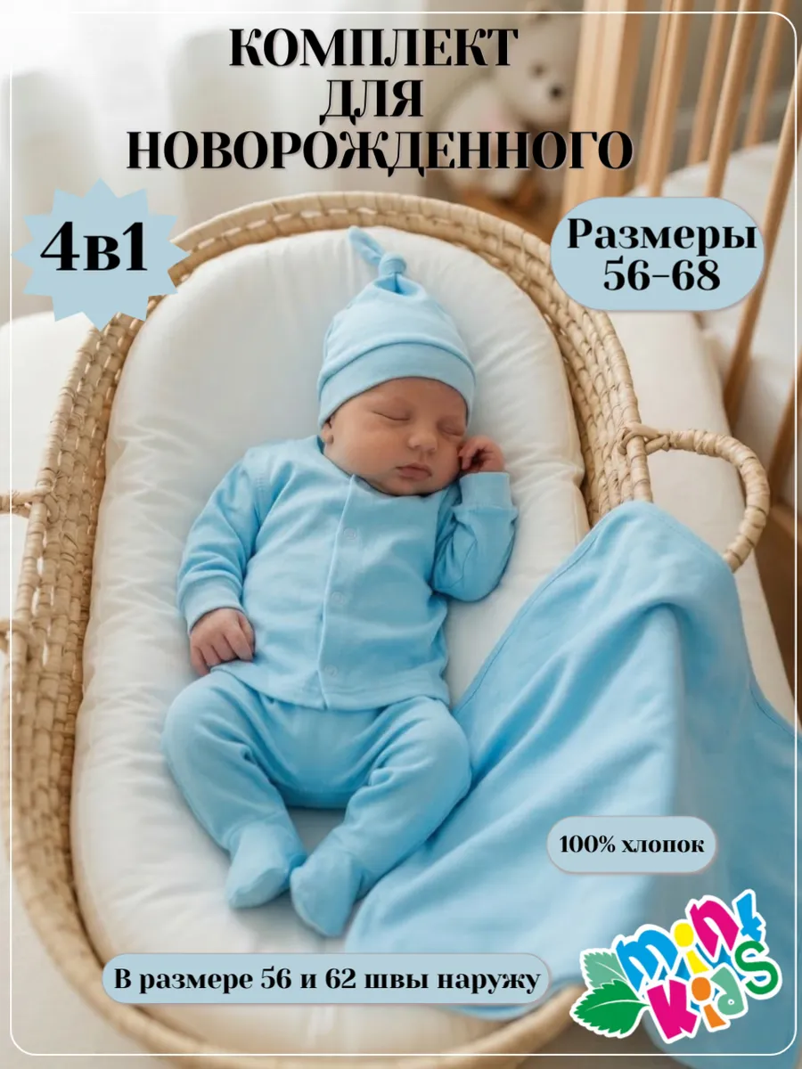 Комплект для новорожденного на выписку