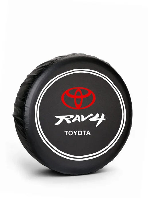Чехол запасного колеса Универсальный 205 70 15 кож-зам, TOYOTA RAV4 215 16, фото 3
