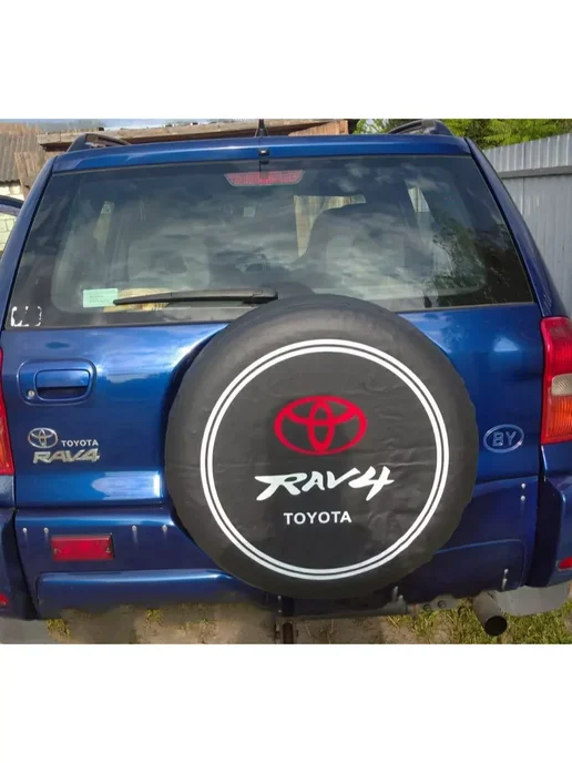Чехол запасного колеса Универсальный 205 70 15 кож-зам, TOYOTA RAV4 215 16, фото 8