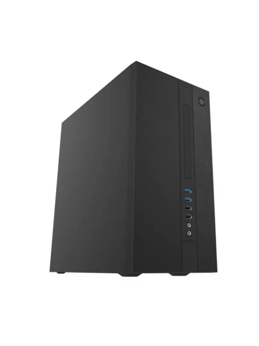 Корпус для ПК без ТМ 6302BK-500W Black, черный, фото 2