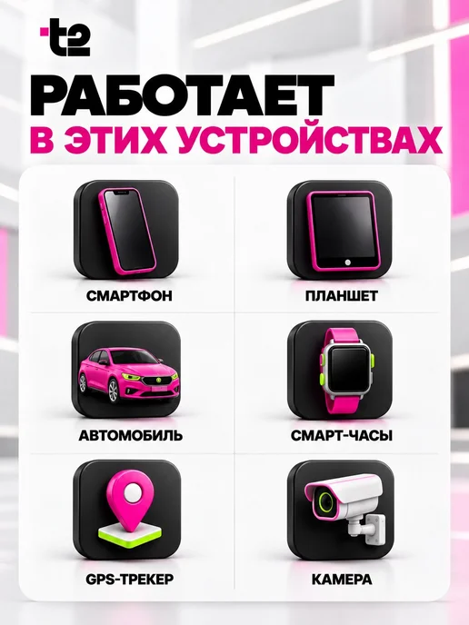 Сим карта Т2 безлимитный интернет для телефона, вариант, фото 4