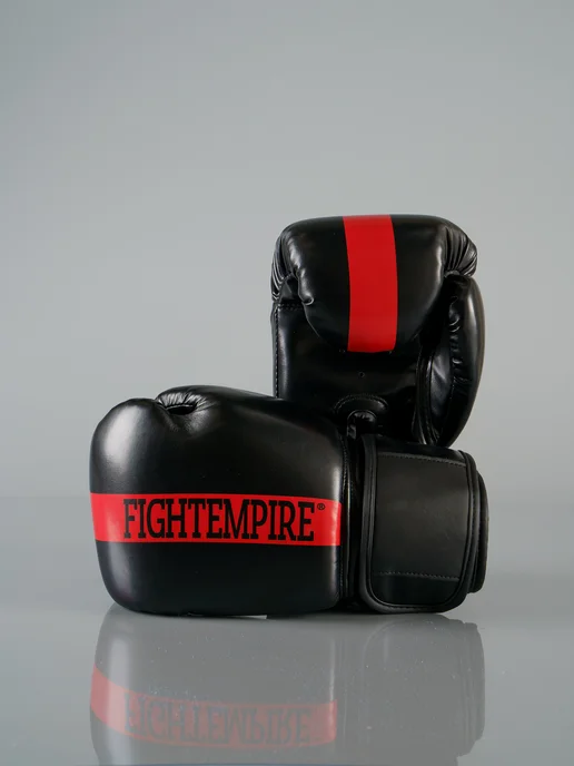 Сима-Ленд & FIGHT EMPIRE Перчатки боксерские, черный, в упаковке 350 г, фото 7