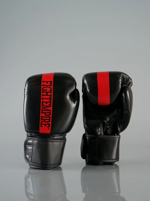 Сима-Ленд & FIGHT EMPIRE Перчатки боксерские, черный, в упаковке 350 г, фото 8
