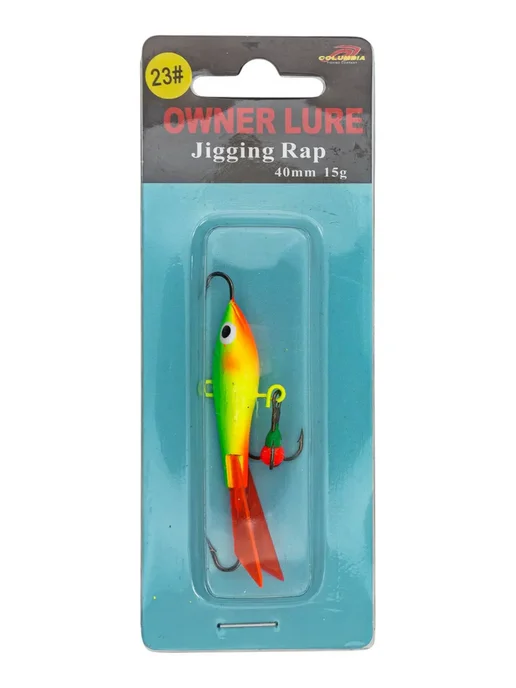 columbia fishing company Балансир для зимней рыбалки на окуня, зеленый, фото 3