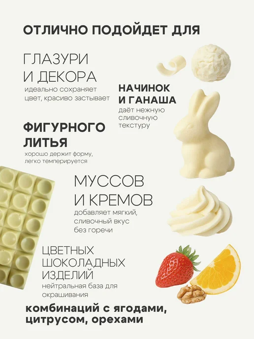 BON TASTY Набор кондитерского шоколада 2,5 кг 3 вида, 2,5 кг, фото 4