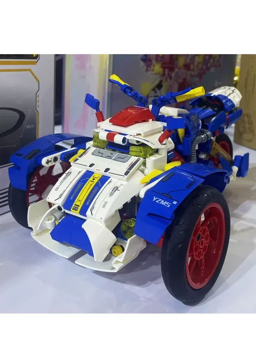 LEGO Конструктор 3в1 Машинка-Робот на ПУ. Управления 638 деталей, 638, фото 8
