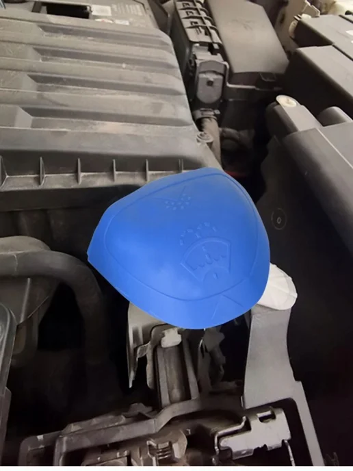 Volkswagen Оригинальная крышка воронка бачка омывателя VAG 6V0955485, голубой, фото 4