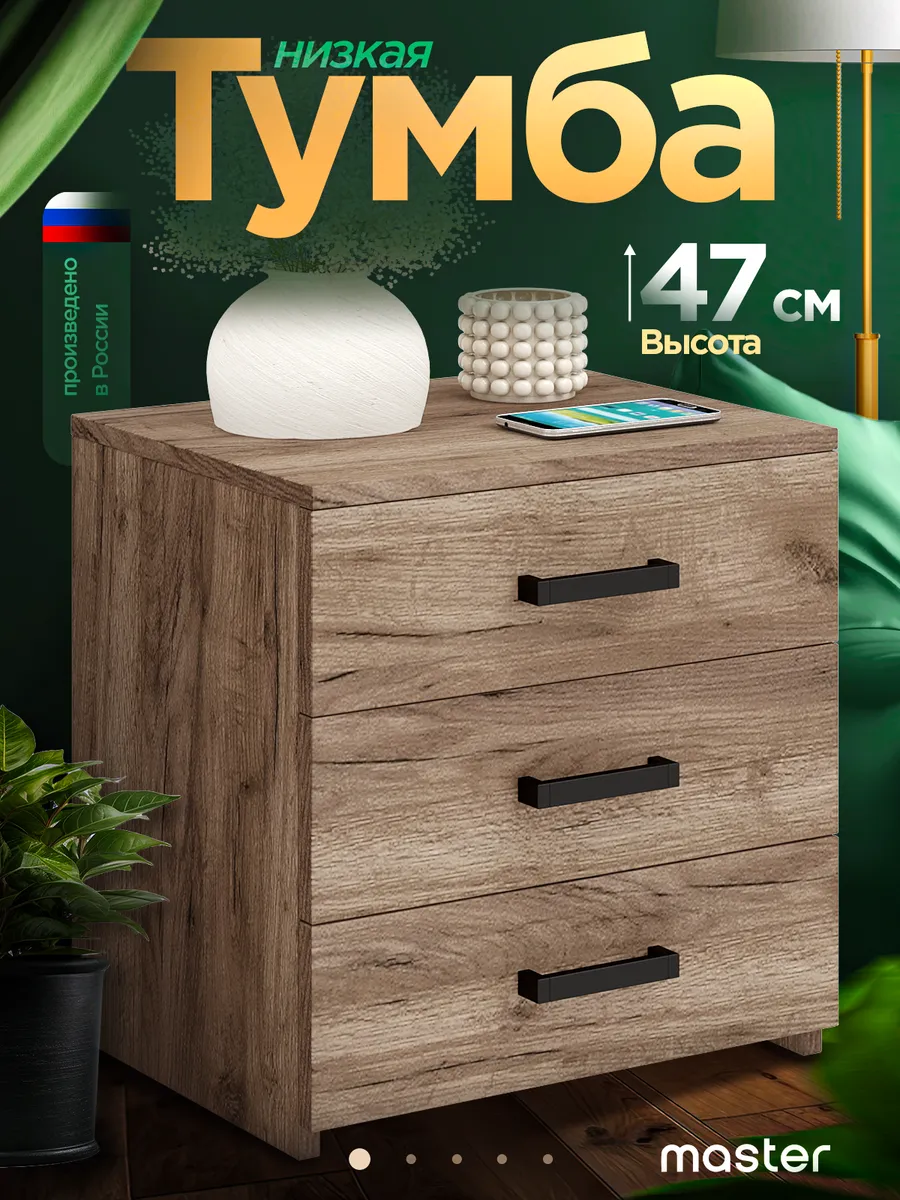 Тумба с ящиками