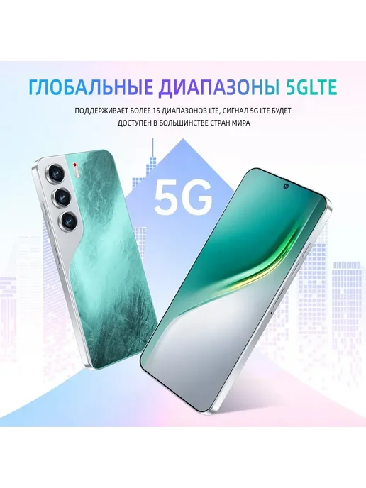Смартфон Pro Max Iphona 16 Pro Max 12/12 ГБ, черный, фото 7