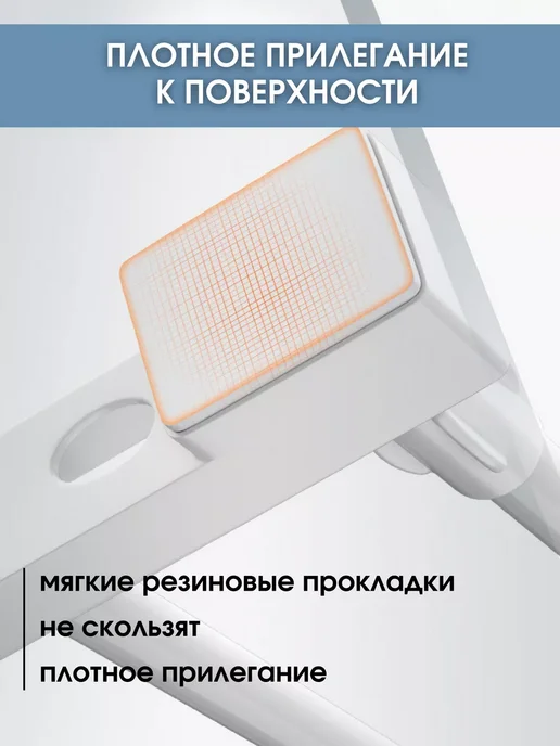 Шелфикс Полка раздвижная в шкаф для кухни в ванную комнату, белый, фото 3
