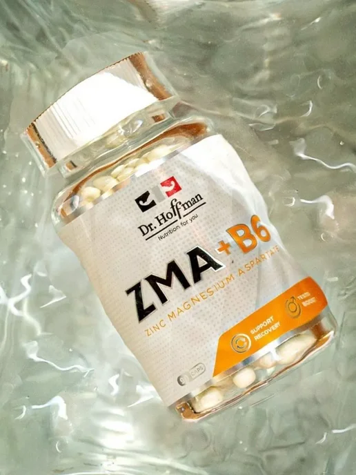 Dr. Hoffman Dr.H Бустер ЗМА + Б6 для тестостерона ZMA + B6, 90 капсул, вариант, фото 2