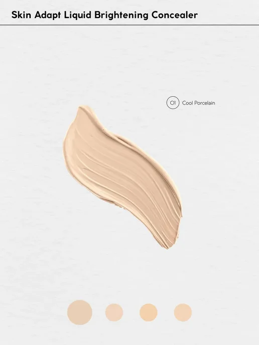 MONIC BEAUTY Консилер для лица Skin Adapt тон 01 Cool Porcelain, бежевый, фото 3