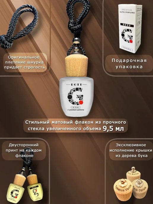 Dott G Ароматизатор в машину автопарфюм - ALLURE Homme Sport, вариант, фото 4