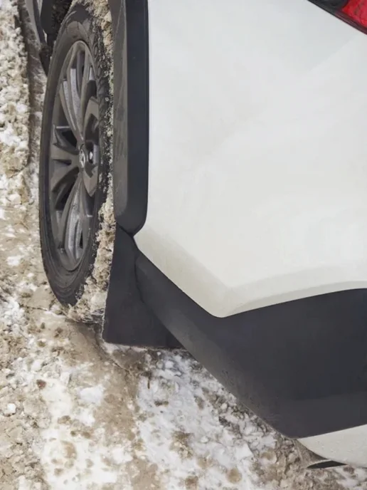 Брызговики для Toyota Highlander XU70 2019-2025 комплект 2шт, 4 шт, фото 3