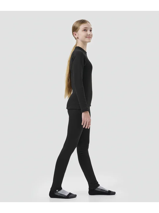 NORDSKI Теплое термобелье комплект Jr. X-Warm черный, черный, фото 5