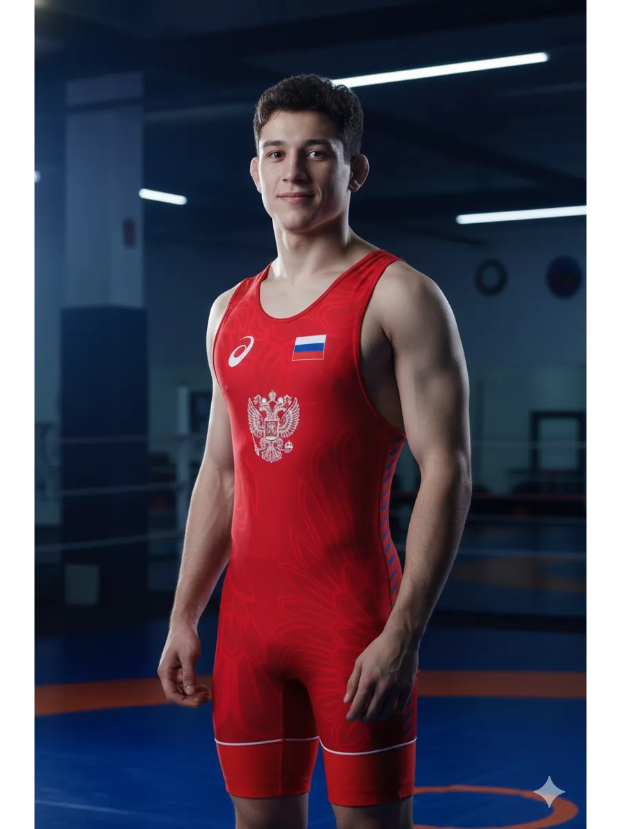 Трико борцовское для борьбы asics