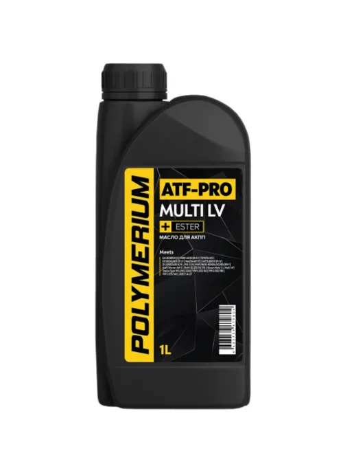 POLYMERIUM Масло трансмиссионное ATF-PRO multi LV, 1л, 1 л, фото 6