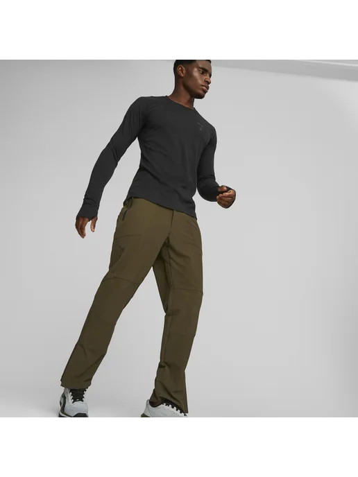PUMA Лонгслив Seasons Wool Long Sleeve, черный, фото 4