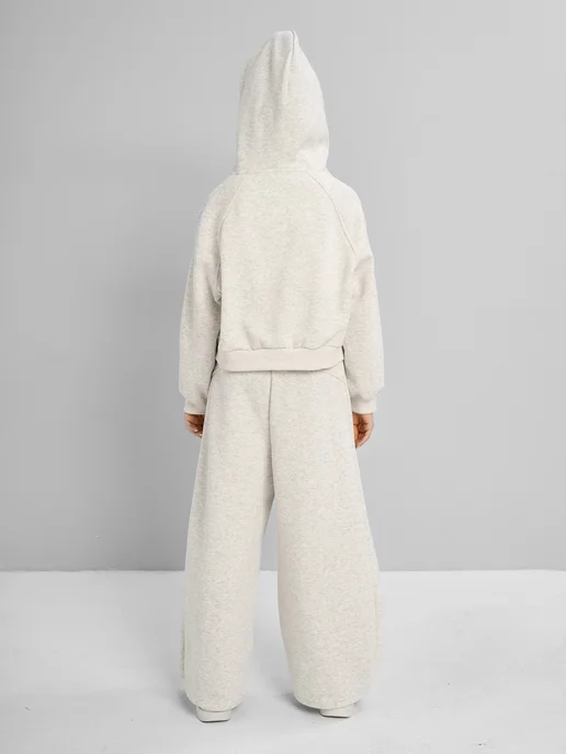 BidsKids Оверсайз костюм спортивный подростковый в стиле y2k, вариант, фото 3