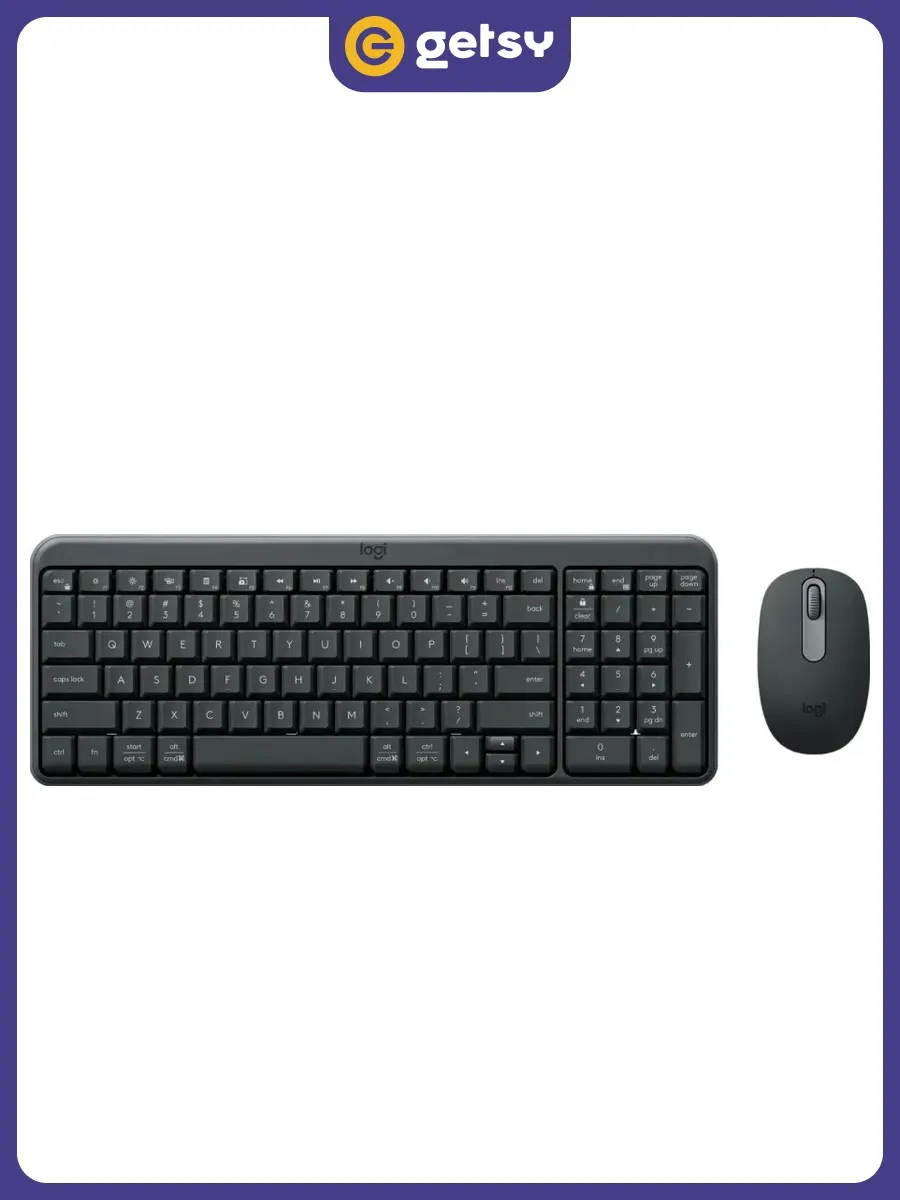 LOGITECH Комплект клавиатура и мышь MK250 Bluetooth графит 920-013853