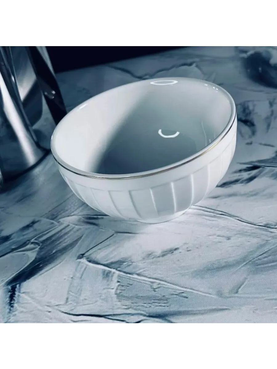 Набор из 6 салатников 11,5см MARZIPAN GREY Фарфор 102-047