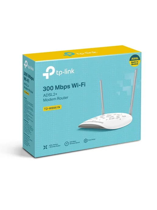 TP-link Роутер Wi-Fi TD-W8961N, белый, фото 5