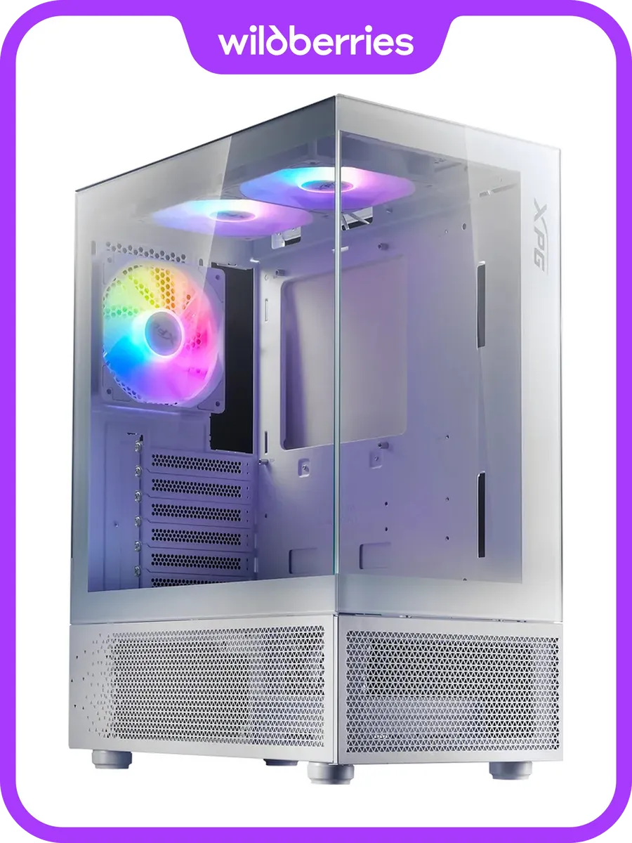 Корпус для ПК с вентиляторами Invader X Mini (INVADERXMINIMT-WHCWW), белый