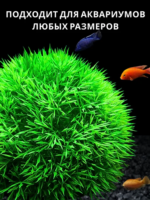 АкваШопНН Растения для аквариума-декорации не живые, черный, фото 2
