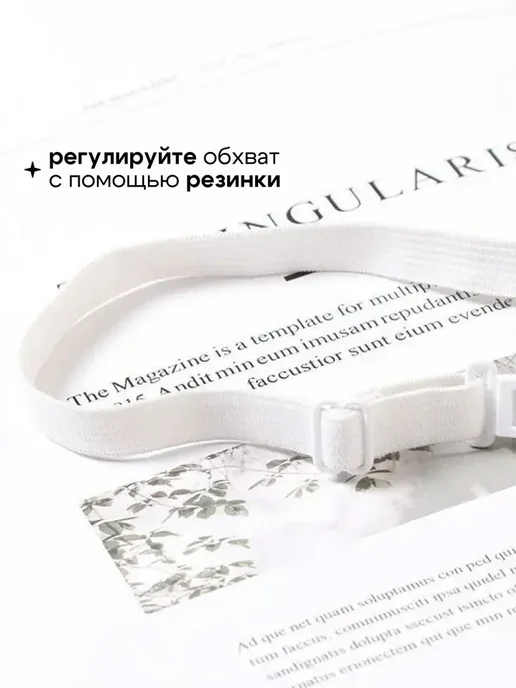 10 out of 10 Галстук бабочка бант на резинке красный, красный, фото 3