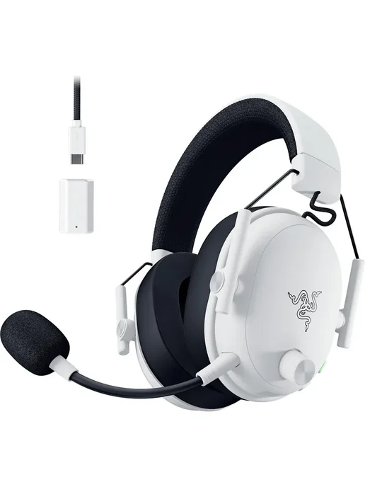Razer Наушники игровые беспроводные с микрофоном BlackShark V3 Whi…, белый, фото 7