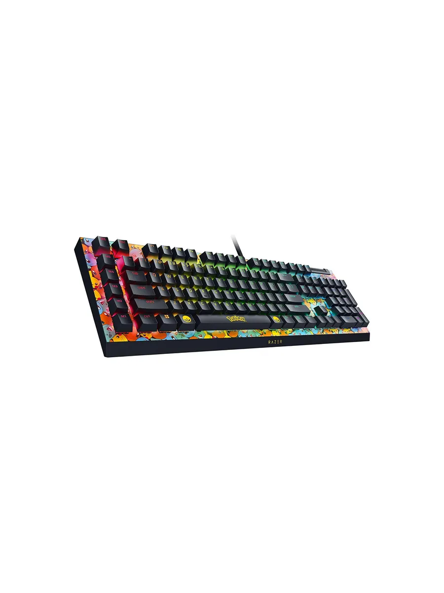 Razer Клавиатура BlackWidow V4 X Pokémon Edition (Green Switch)