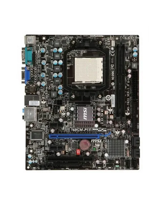 MSI Материнская плата AM3 760GM-P33 DDR3, вариант, фото 2