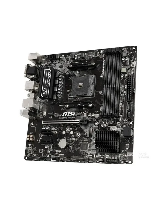 MSI Материнская плата AM4 B450M PRO-VDH MAX DDR4, DDR4, фото 2