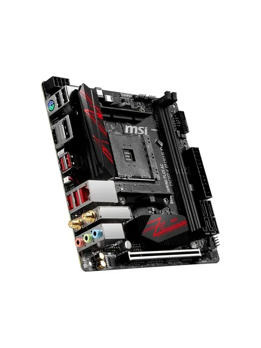 MSI Материнская плата AM4 B450I GAMING PLUS AC DDR4, вариант, фото 2