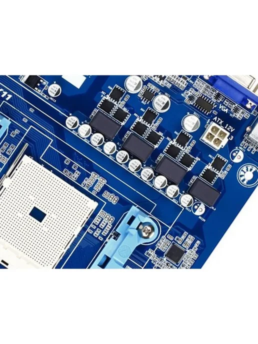 Gigabyte Материнская плата FM1 GA-A55M-S2V DDR3, вариант, фото 3