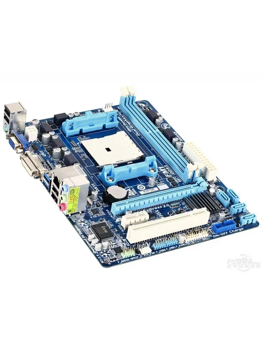 Gigabyte Материнская плата FM1 GA-A75M-DS2 DDR3, вариант, фото 4