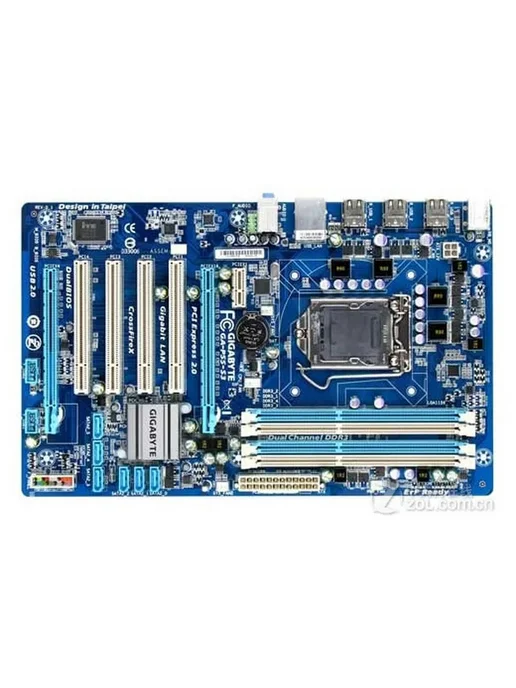 Gigabyte Материнская плата LGA 1156 GA-P55-S3 DDR3, вариант