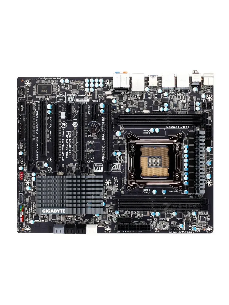 Gigabyte Материнская плата LGA 2011 GA-X79-UD3 DDR3