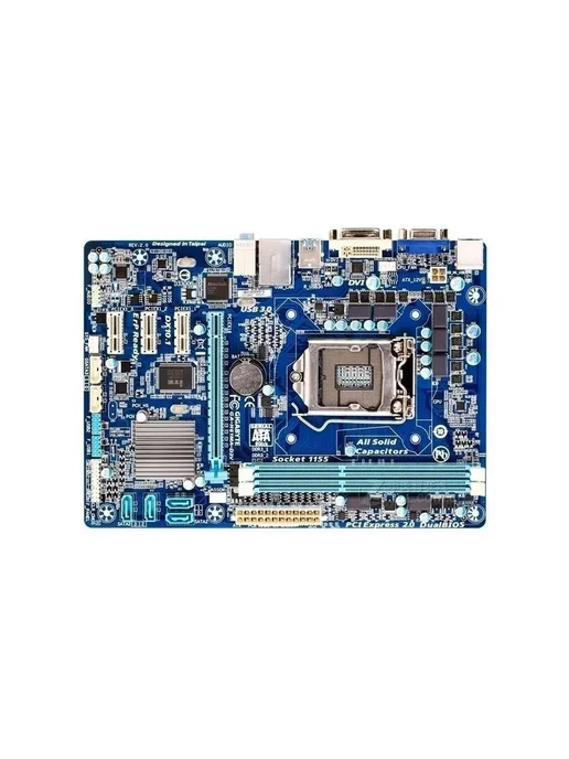 Gigabyte Материнская плата LGA 1155 GA-H61MA-D3V DDR3, вариант