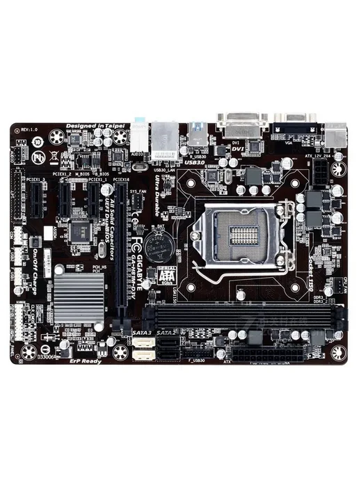 Gigabyte Материнская плата LGA 1150 H81M-D3V DDR3, вариант