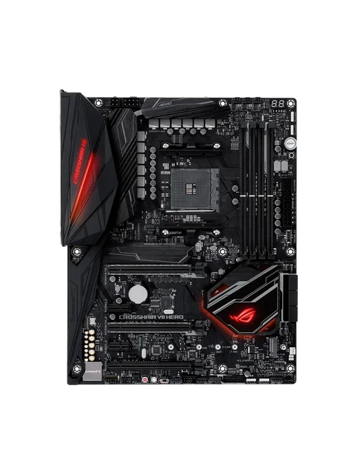 Asus Материнская плата AM4 ROG CROSSHAIR VII HERO DDR4, вариант
