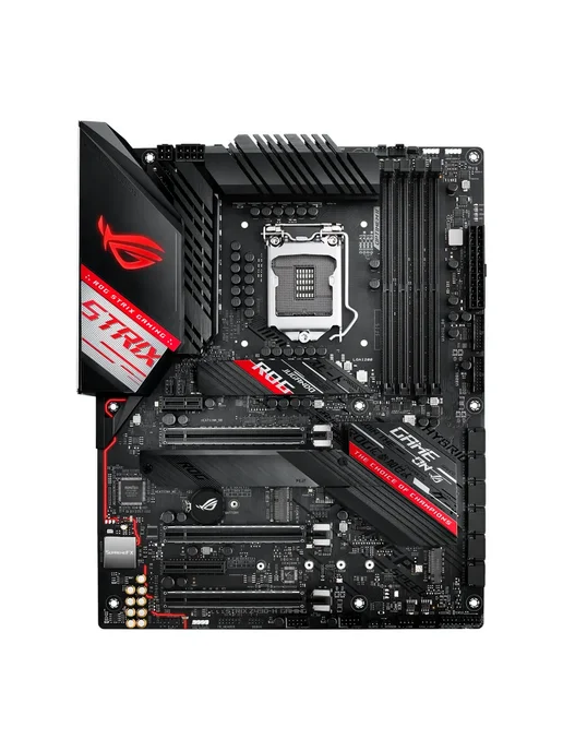 Asus Материнская плата LGA 1200 ROG STRIX Z490-H GAMING DDR4, вариант