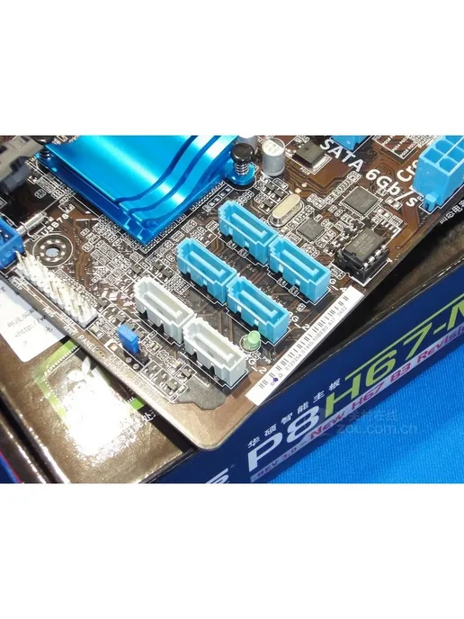 Asus P8H67-M (1155, DDR3, Intel H67) материнская плата Асус, вариант, фото 3