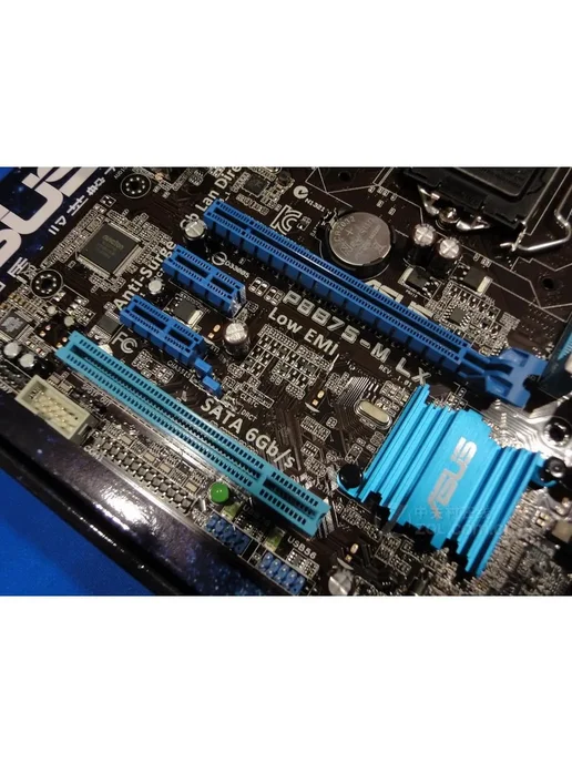 Asus Материнская плата P8B75-M, LGA 1155 LX DDR3, фото 3