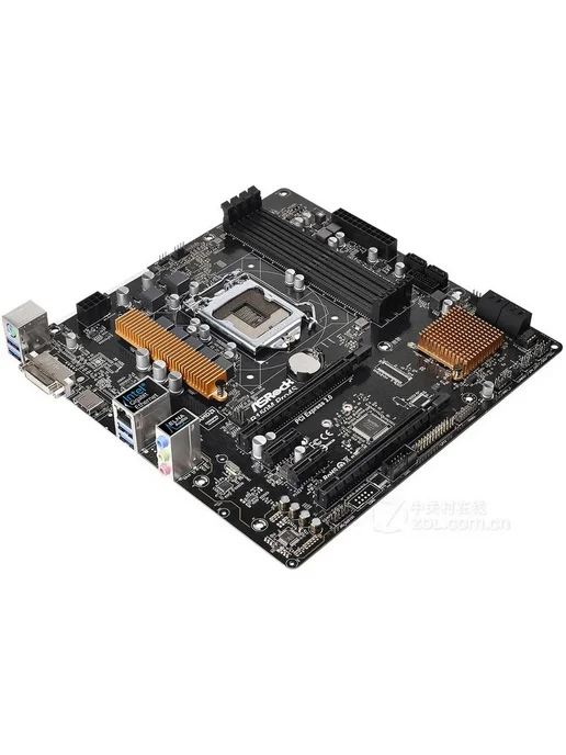 ASRock Материнская плата LGA 1151 B150M Pro4S DDR4, вариант, фото 2